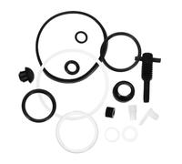 Anneome Hydraulic Jack Seal Kit Repair Tools Replacement for Jack with Pump Core and Dust Return Valve, Sturdy Steel and Plastic Parts for Automotive Repair and Construction Sites, to 5