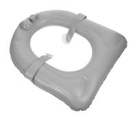 Anneome Inflatable Toilet Seat Cushion Portable Inflatable Cushion Ergonomic Design Comfortable Sturdy PVC Material with Suction Cups for Households with Seniors Or Boys and Girls