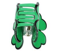 Anneome Irish Shamrock Hair Clip for St Patrick's Day Green Four Leaf Clover Claw Hair Accessory for Holiday and Irish Party