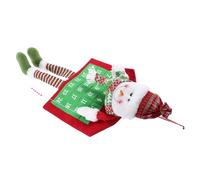 Anneome Knitted Fabric Snowman Advent Calendar Hanging Xmas Decoration Front Door Wall Ornament for Festive Christmas Countdown and Home Holiday Cheer