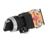 Anneome La38-11x2 2-position Rotary Selector Switch with Handle Self-locking Maintained Latching Electrical Transfer Switch Ac0-ac440v Suitable for Industrial Equipment