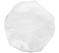 Anneome Large Reusable Shower Cap for Women Elastic Bathing Hat with Satin Peva Material Lightweight Comfortable Fit for Hair Protection at Home and Spa Use