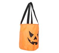 Anneome LED Light Halloween Pumpkin Bucket for Trick-Treating Lightweight Orange Tote Bag Dual-use Birthday and Party Decoration Festive Candy Holder for Halloween Celebrations
