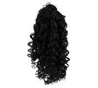 Anneome Long Curly Ponytail Extension with Drawstring Curly Hairpiece for Women Elegant and Comfortable Design for Everyday Wear and Special Occasions