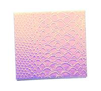 Anneome Magnetic Eyeshadow Palette with Fish Scale Pattern Makeup Palettes Empty Lightweight Sturdy Cardboard Case for Travel and Home Cosmetics Organizer