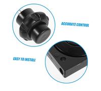 Anneome Manual Throttle Lever Assembly with Short Handle for Excavators and Farm Vehicles Precise Control Lever for Improved Handling Durable Manual Throttle Replacement Compatible with
