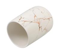 Anneome Marble Wash Cup Toothpaste Cup Toothpaste Holder Stand Coffee Cups Gargle Cup Toothpaste Holder Organizer Toothbrush Holder Cup Bathroom Tumbler Cup Pen Holder Mugs Ceramics White