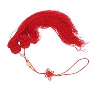 Anneome Martial Arts Sword Tassel Decoration Bright Red Hanging Pendant Safe Material for Tai Chi Fitness and