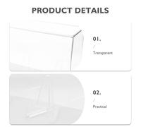 Anneome Medal Display Box with White Extended Single Row and 5 Stand Racks Multipurpose Tabletop Medal Holder Stand and Award Organizer Case