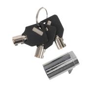 Anneome Metal Tubular Key Lock for Vending Machines Round Cylinder Replacement Lock Core for Candy Gumball Soda and Snack Dispenser Compatibility Easy Maintenance Wide Application