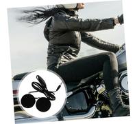 Anneome Motorcycle Helmet Headset with Noise Reduction Windproof Earphones for Clear Calls and Music Easy Installation Multi Function Voice Navigation and Communication for Riders
