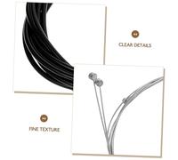 Anneome Mountain Bike Brake Cable Kit with Front and Rear Brake Lines for Road Foldable and Small Wheel Bikes Smooth-Action Cycling Maintenance Equipment