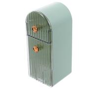 Anneome Multi-functional Lipstick Organizer Storage Box with Dustproof Flip Cover Cosmetic Case for Neat Makeup Storage Space-saving Display Stand Suitable for Dressing Table and Giving