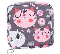 Anneome Multi-Purpose Sanitary Napkin Storage Box Period Kit Bag Pad Bag Outdoor Sanitary Napkin Holder