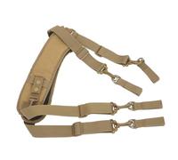 Anneome Multifunctional Heavy Duty Tool Belt with Padded Suspenders and Attachment Loops, Adjustable Carpenter Work Belt Organizer for Construction and Woodworking Men