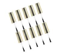 Anneome Nail Gel Bottle Caps Replacement Plastic Material 10pcs with Soft Bristles for Fingernail Polish Bottles for Beauty Shops and Nail Shops