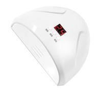 Anneome Nail Polish Dryer with LED Lamps Smart Sensor Gel Polish Curing Machine with Timer Even Heat Distribution Digital Display for Hands and Feet White UV LED Nail Lamp