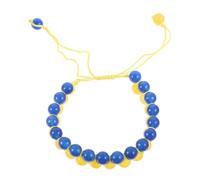 Anneome Natural Stone Beaded Bracelet Double Layer round Beaded Wristband Comfortable to Wear Decorative Adjustable Gemstone Bracelet for Unisex Everyday Wear