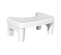 Anneome Non Slip Bathroom Stool for Adults and Sturdy Squatting Toilet Foot Step Durable Portable Restroom Accessory for Elderly and Versatile Bathroom Footstool