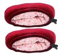 Anneome Non-Slip Crutch Pads for Armpits Comfortable Cotton Sponge Walking Stick Cushion Protective Soft Underarm Padding for Adults Easy to Install Suitable for Standard Medical Crutches