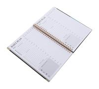 Anneome Notebook A5 Classic Minimalist Design Spiral Notebook Black with Thick Paper and Smooth Writing for Office Staffs and Teachers, for Budgeting and Daily Planning