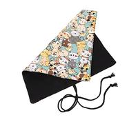 Anneome Pencil Case Roll Bag Multi-Functional Canvas Drawing Pouch for Artists and Students for Pencils Storage for Art Supplies and Stationery