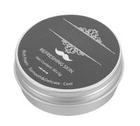 Anneome Peppermint with Essential Oil Beard Grooming for Men Shaving Soap Portable and Delicate Workmanship Providing Smooth and Comfortable Wet Shave for Travel Use