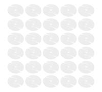 Anneome Plastic Circular Button Gaskets Suitable for Modern Style Home Decoration 100pcs Three Holes Decorative and Skin-Friendly Fasteners for Sofa and Bedside Use