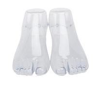 Anneome Plastic Foot Model Shoe Stretcher for Adult Women Shoes Display Female Mannequin Sock Holder Support Shaper Tool