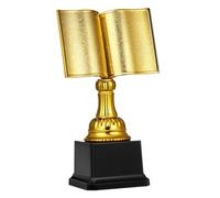 Anneome Plastic Reading Star Trophy Award Cup for Lightweight Prize for Reading Competition Winners Inspiring Student Reward for Book Lovers for Family Literacy Events