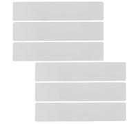 Anneome Portable Court Marking Lines and Accurate Boundary Definition 6pcs White Tpe Material, Easy Installation for Tennis and Pickleball Courts for Outdoor Sports Training