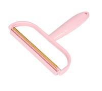 Anneome Portable Double Sided Lint Remover for Clothes and Furniture Reusable Fluff for Sweaters Sofas Bedding and Pet Hair Cleaning Lightweight Pink Travel Pilling Tool