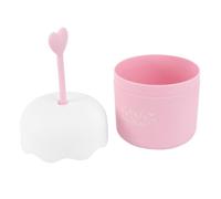 Anneome Portable Face Wash Foaming Maker Press Bubble Former for Cleansing Milk Skin Care Tool for Delicate Foam Travel-friendly Lightweight Bubble Cup Easy One-hand Operation in Pink