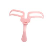 Anneome Portable Foldable Eyebrow Ruler Stencil in Pink Reusable Makeup Helper for Precise Symmetrical Brow Shaping Use Eyebrow Measure Mold for Beginners and Professional Grooming