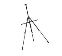 Anneome Portable Folding Telescopic Tripod Easel Stand with Carry Bag Black Iron Frame for Indoor Outdoor Painting Sketching Display