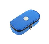 Anneome Portable Insulin Cooler Bag Travel Cooler Case Insulin Storage Pouch for Diabetics Blue No Ice Pack Included Organizer for Medicine Snacks Cosmetics