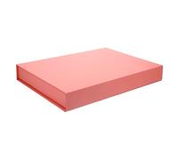 Anneome Portable Paper Box with Lid for Cosmetics Versatile Packaging Box Elegant Pink for Special Occasions and Memorable Present Wrapping