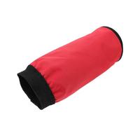 Anneome Portable Red Drumstick Case Barrel Single Screw Closure, Professional Drumstick Holder Pouch for Jazz and Drum Kits, Sturdy Percussion Instrument Storage Bag for Drummers