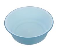 Anneome Portable Round Plastic Wash Basin Chic Blue White Design for Hand Washing Travel Foot Soak Space Saving Laundry Kitchen Use for Home Camping