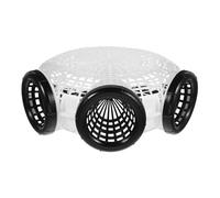Anneome Portable Shrimp Fish Trap Basket Lightweight Breathable Crab Catching Net Easy to Use Eel and Lobster Cage for Fishing in Water Plant Areas
