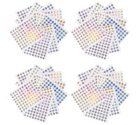 Anneome Qc Passed Stickers 10mm Diameter 2400pcs Adhesive Status Tags for Quality Inspection, Warehouse Shipping Labels, Multi-Function Passed Test Stickers