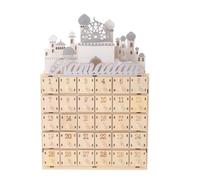Anneome Ramadan Advent Calendar with Drawers for 30 Days, Eid Mubarak Countdown Calendar with LED Light, Islamic Art Muslim Party Supplies
