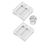 Anneome Refillable Empty Makeup Palette for Travel Compact Eyeshadow Pans and Lipstick Tray Organizer Portable DIY Cosmetic Case with Highlighter and Blush Storage Space-Saving Powder