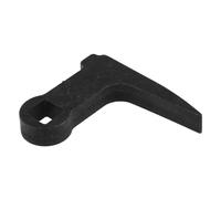 Anneome Replaceable Crowbar Adapter Head Drive Pry Bar Wrench Extender Horn Type Half Shaft Removal Tool for Automotive Repair Impact Resistant Iron Construction Compatible with Drive