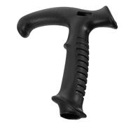 Anneome Replacement Cane Handle Black T-Shape Plastic Grip for 20 mm Walking Stick Enhanced Comfort and Firm Hold for Hiking Walking Seniors