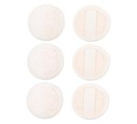 Anneome Reusable Loofah Facial Cleaning Pads Gentle Exfoliating Makeup Removers Soft Round Powder Puff for Deep Pore Cleansing and Travel-friendly Skincare
