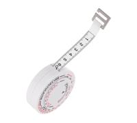 Anneome Round Bmi Tape Measure for Body Fat and Waist Circumference Fitness Measuring Tape Retractable for Accurate Health Tracking and Composition Analysis