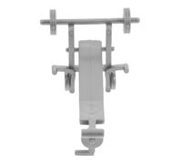 Anneome Scale Gym Accessory for Fitness Decor Durable Realistic Design for Dollhouses and DIY Models Inspiring and Office Spaces