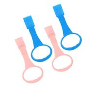Anneome Secure Baby Walking Assistant 2 Pack Stand up Rings Crib Pull Rings Child's Exercise Aid for Coordination Strength