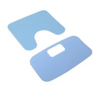 Anneome Self Adhesive Shower Chair Cushion with Non Slip Base Ergonomic Bath Seat Pad for Elderly and Disabled Soft Supportive Shower Stool Mat for Bathroom Safety and Comfort